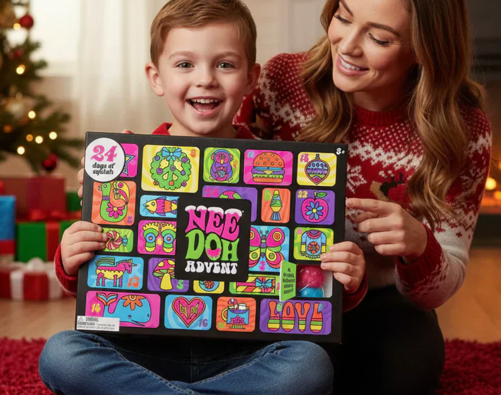 scorehotpicks™ - Holiday Advent Calendar with 24 Fun Fidget Toys