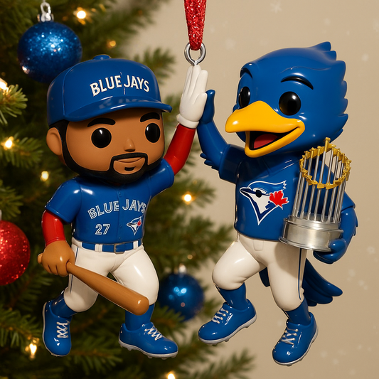 Toronto Blue Jays 2025 World Series Champions Ornament