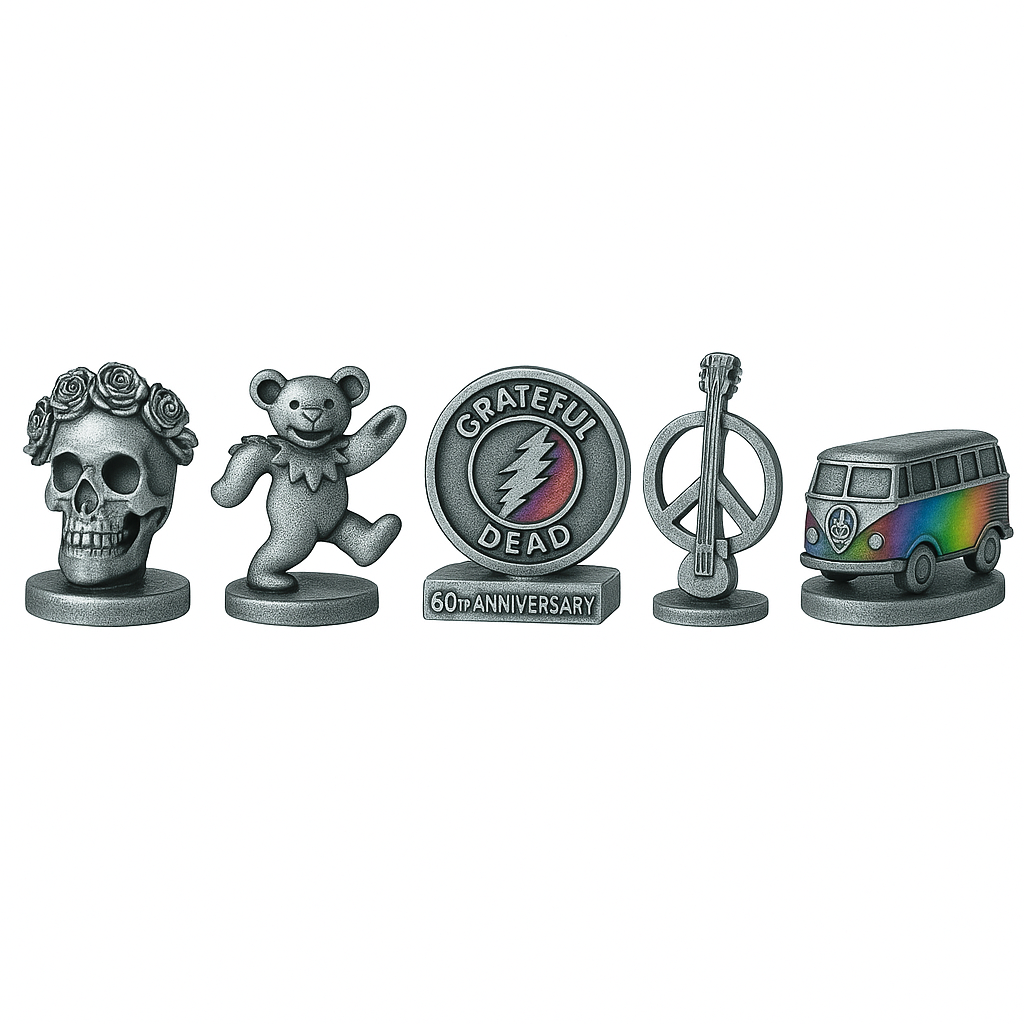 🎁Monopoly:Grateful Dead – 60th Anniversary Special Commemorative Edition