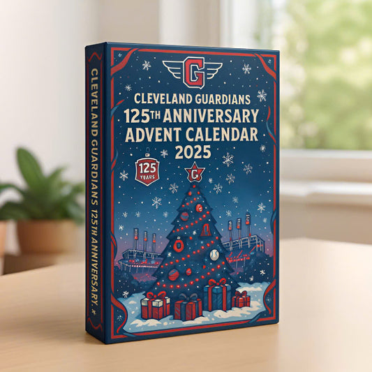 Cleveland Guardians Advent Calendar 2025 125TH ANNIVERSARY Christmas Gift, Christmas Idea