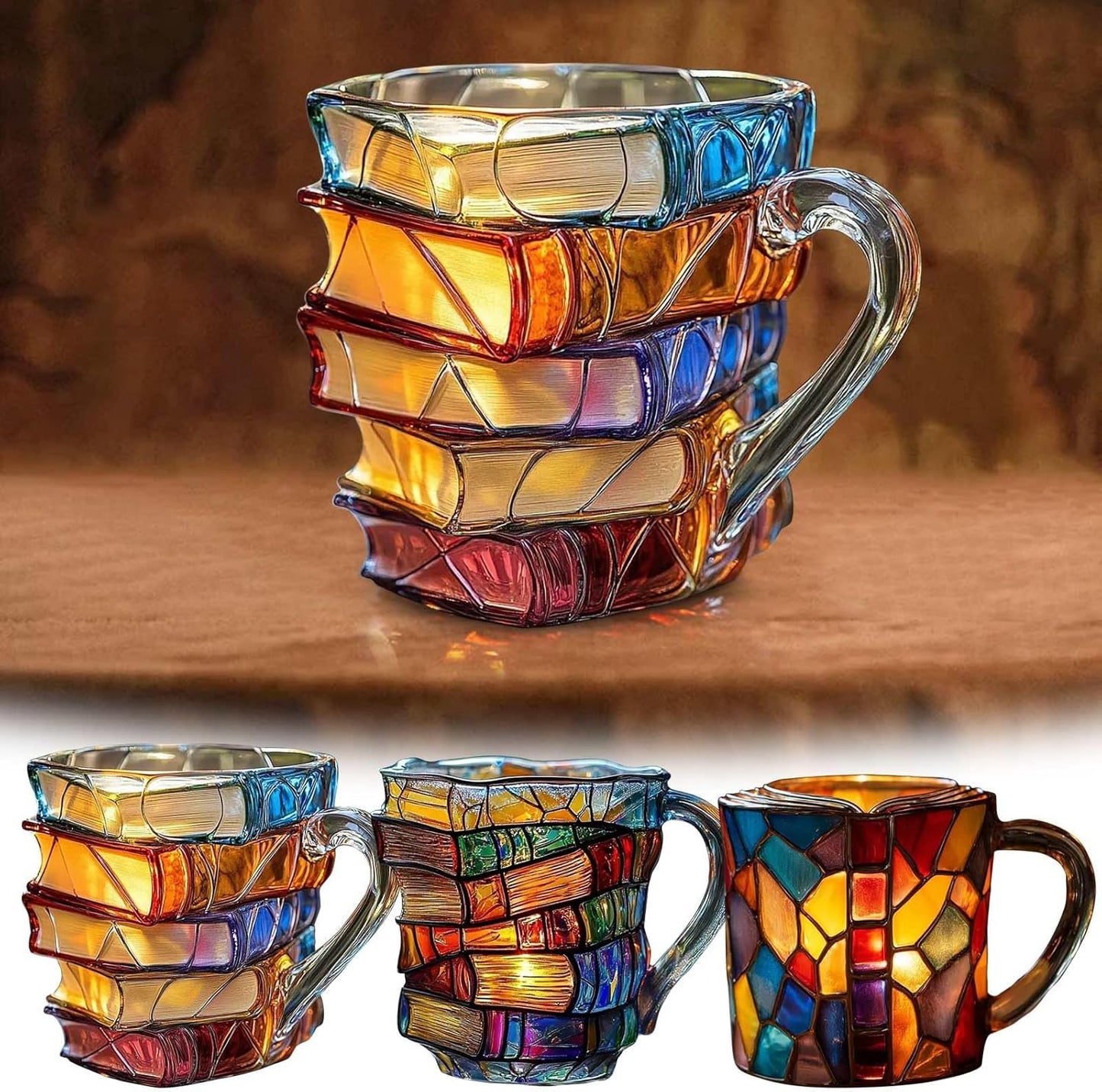 Christmas Limited Sale 49% OFF!!📚3D Painted Book Mug🍵