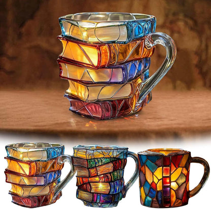 Christmas Limited Sale 49% OFF!!📚3D Painted Book Mug🍵