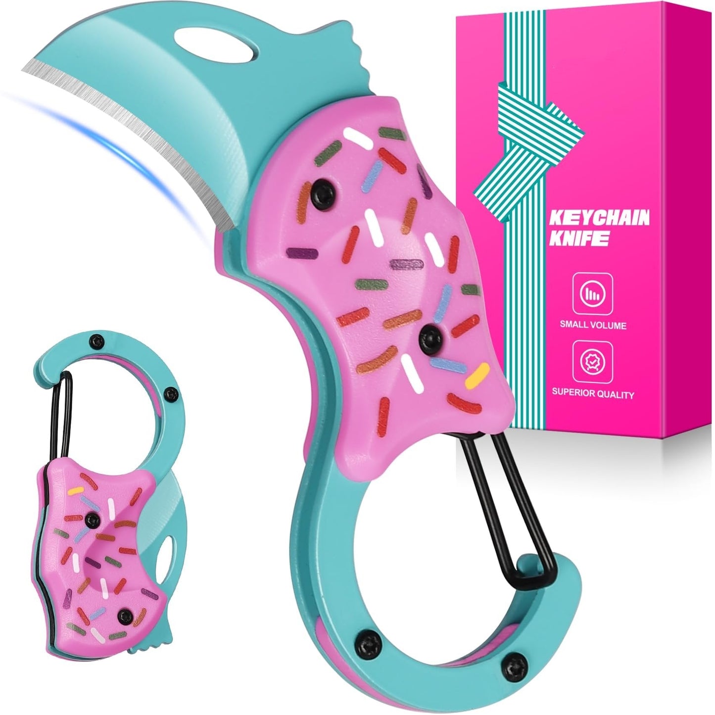 🔥LAST DAY 49% OFF🔥Mini Folding Knife Keychain