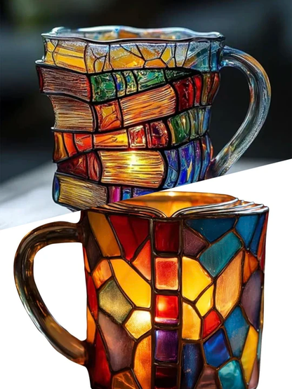 Christmas Limited Sale 49% OFF!!📚3D Painted Book Mug🍵