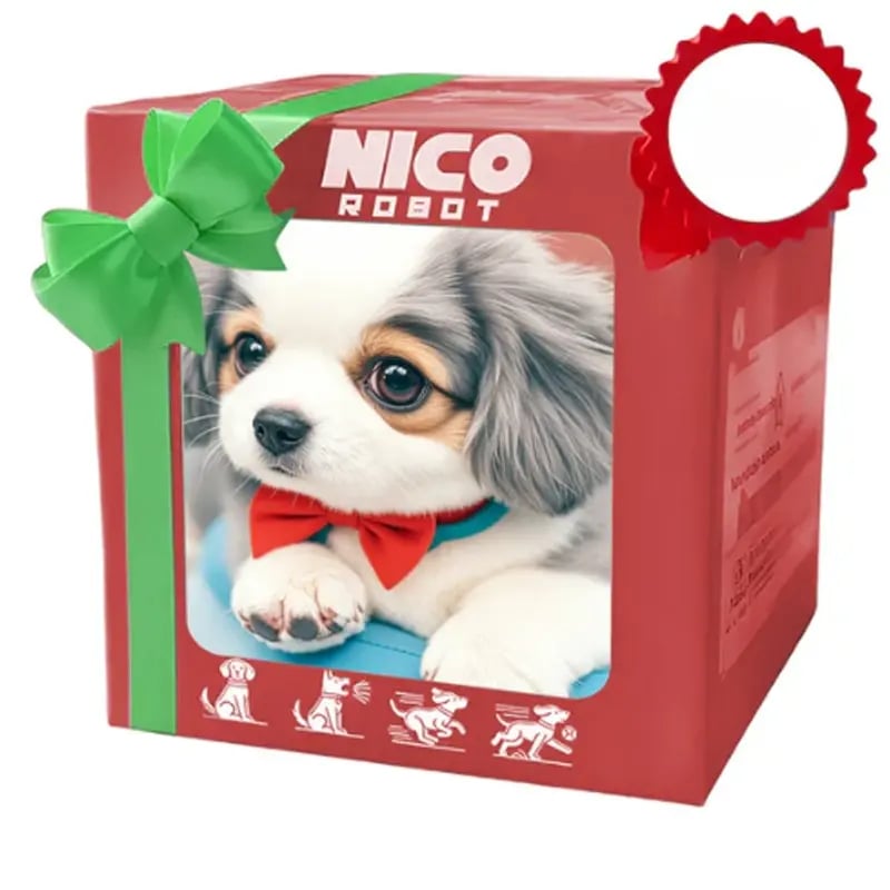 Top Christmas Gift 2025 🎅 - 🐶New Realistic Robotic Dog Plush Toy – Interactive Puppy That Walks, Barks & Wags Tail