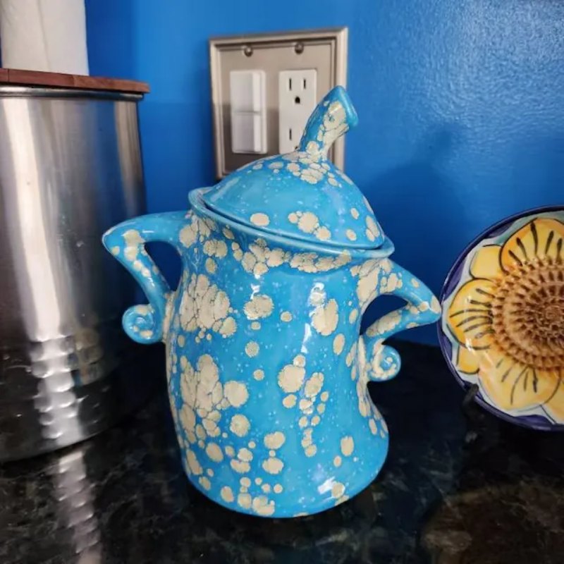 Handmade Canister With Attitude