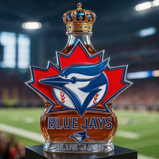 Blue Jays Whiskey Bottle