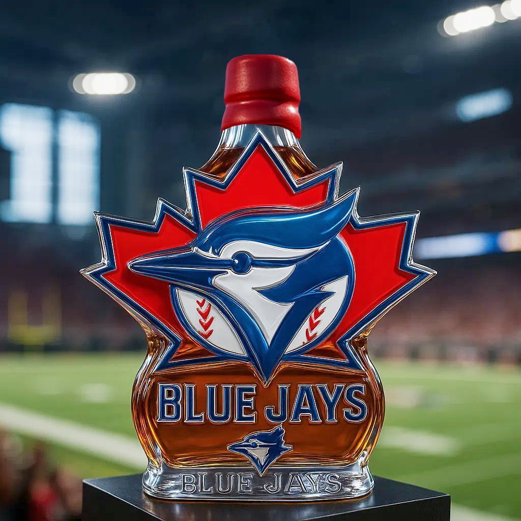 Blue Jays Whiskey Bottle
