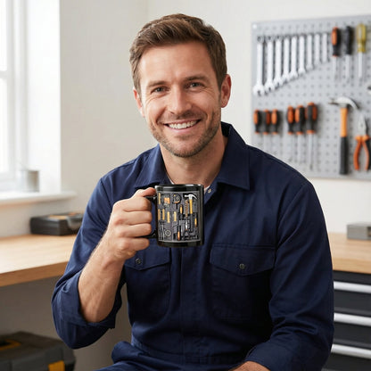 🎄Christmas Sale 50% OFF🎁Novelty Toolbox Coffee Mug for Stress-Free Home Calm Thoughtful Gift