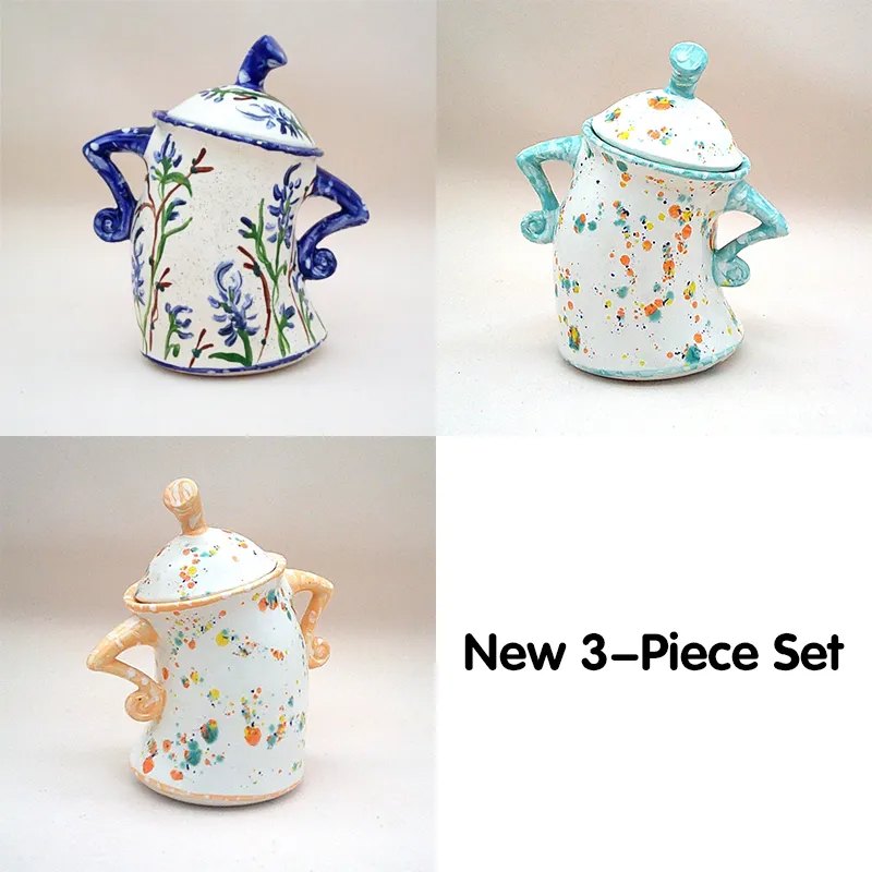 Handmade Canister With Attitude