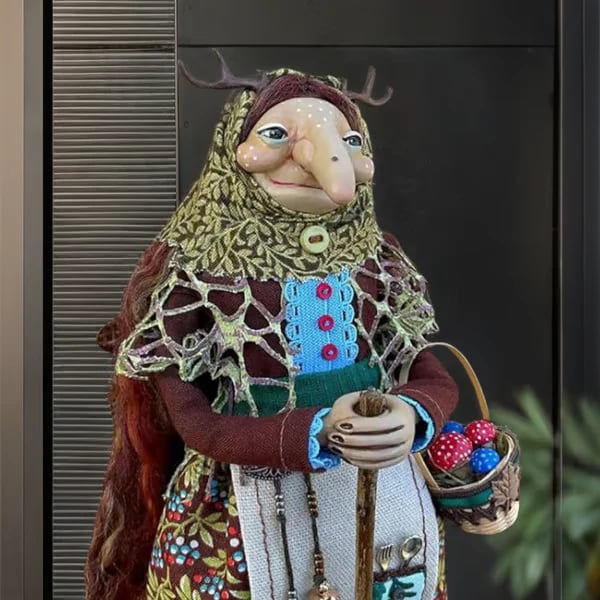 ✨Limited Edition – Only 1000 Handmade Kitchen Witch Dolls Left! 🧙