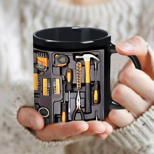 🎄Christmas Sale 50% OFF🎁Novelty Toolbox Coffee Mug for Stress-Free Home Calm Thoughtful Gift