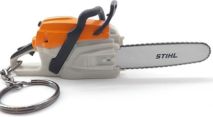 Chainsaw Keychain | Functional Cutting Key Ring
