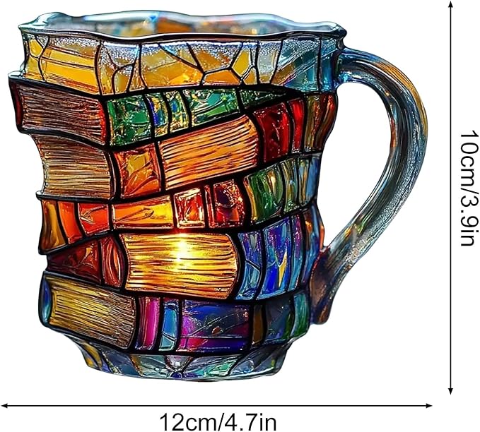 Christmas Limited Sale 49% OFF!!📚3D Painted Book Mug🍵