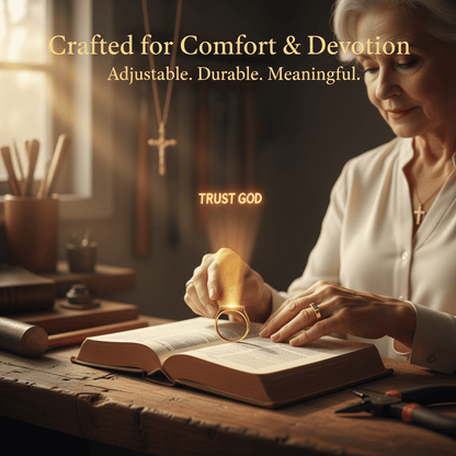 Last Day Promotion 49% OFF - ✝️Faith Shining Ring