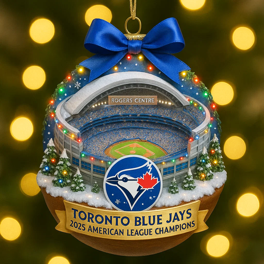 2025 Toronto Blue Jays American League Champions Holiday Keepsakes