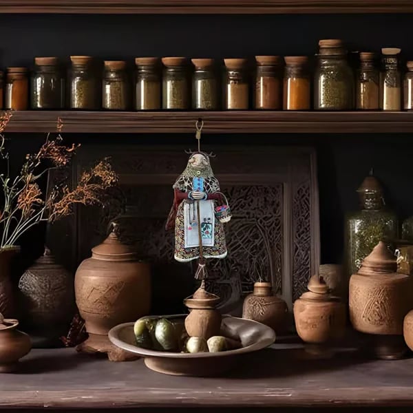 ✨Limited Edition – Only 1000 Handmade Kitchen Witch Dolls Left! 🧙