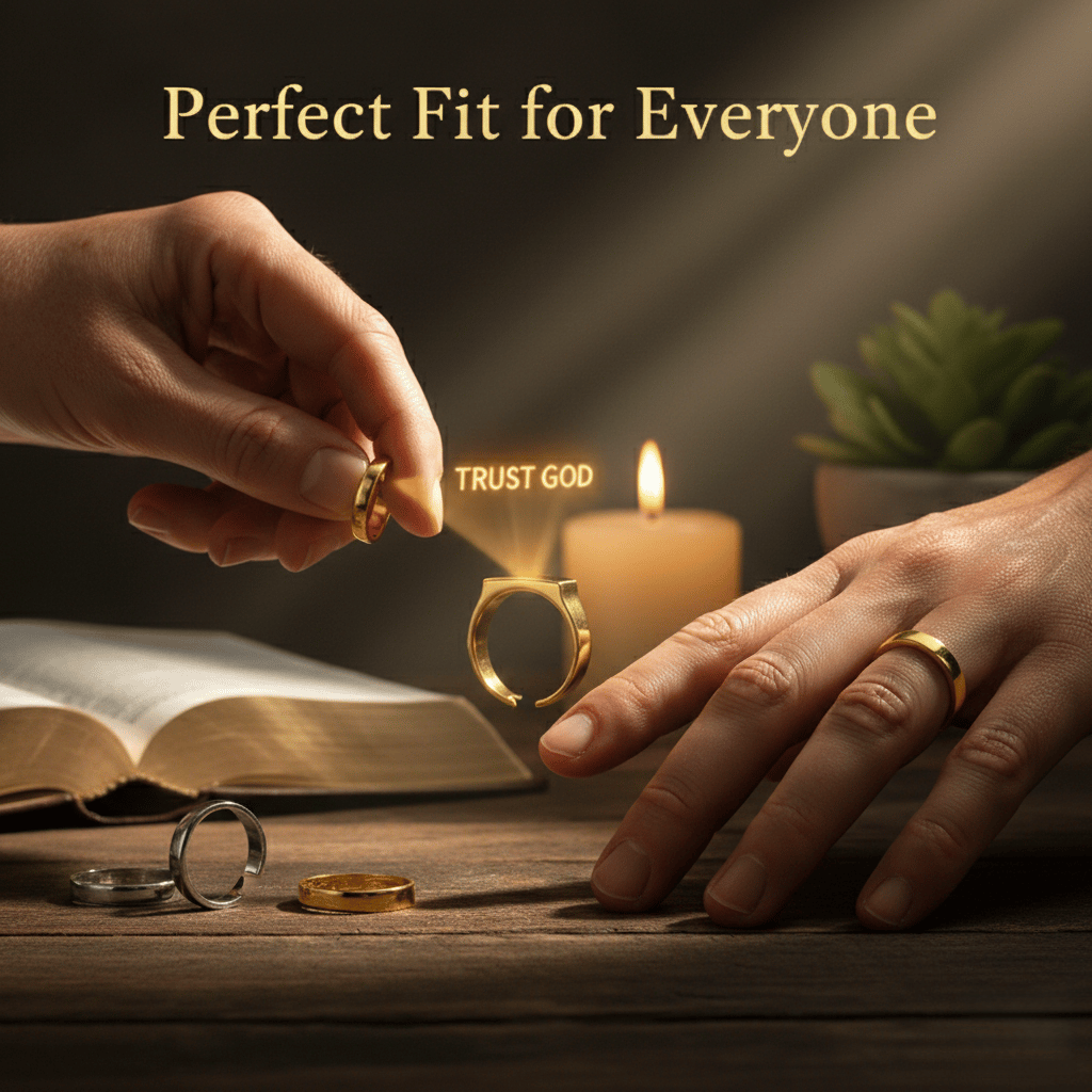 Last Day Promotion 49% OFF - ✝️Faith Shining Ring