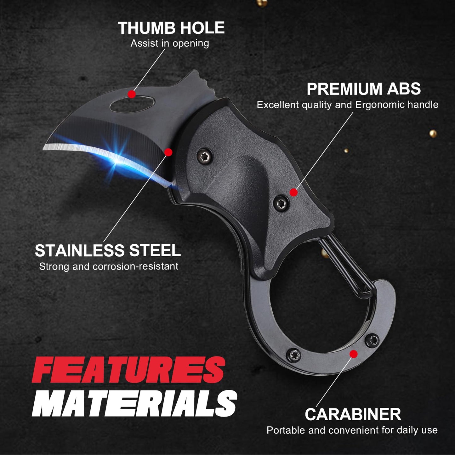 🔥LAST DAY 49% OFF🔥Mini Folding Knife Keychain