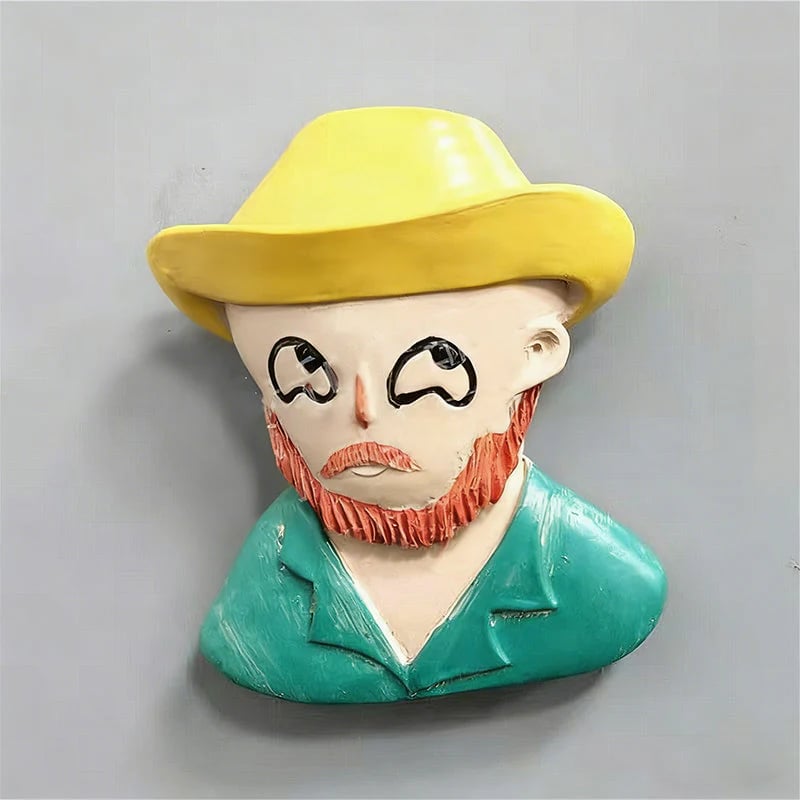 🎨 3D Fridge Magnets Featuring World-Famous Paintings 🖼️✨