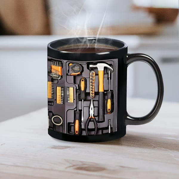 🎄Christmas Sale 50% OFF🎁Novelty Toolbox Coffee Mug for Stress-Free Home Calm Thoughtful Gift