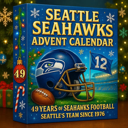 🏈NFL Team🎁2025 Seattle Seahawks Advent Calendar