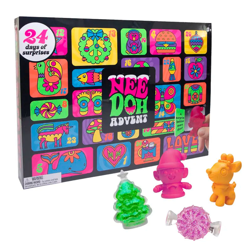 scorehotpicks™ - Holiday Advent Calendar with 24 Fun Fidget Toys