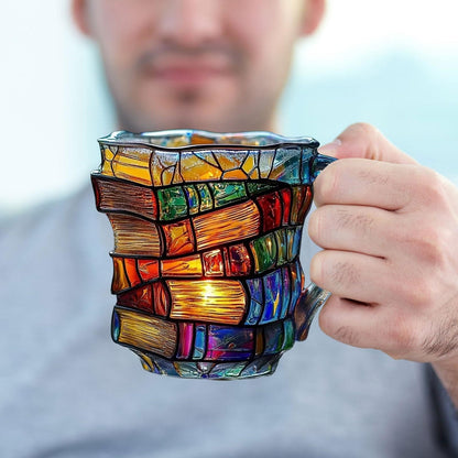 Christmas Limited Sale 49% OFF!!📚3D Painted Book Mug🍵