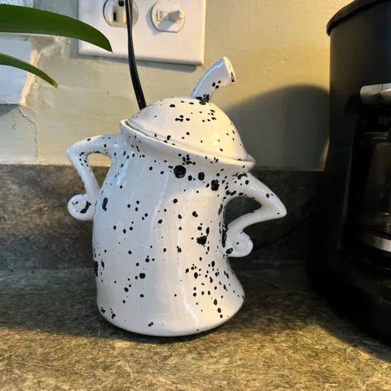 Handmade Canister With Attitude