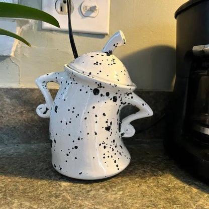 Handmade Canister With Attitude