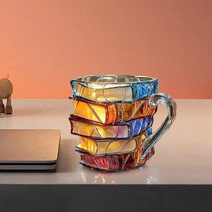 Christmas Limited Sale 49% OFF!!📚3D Painted Book Mug🍵