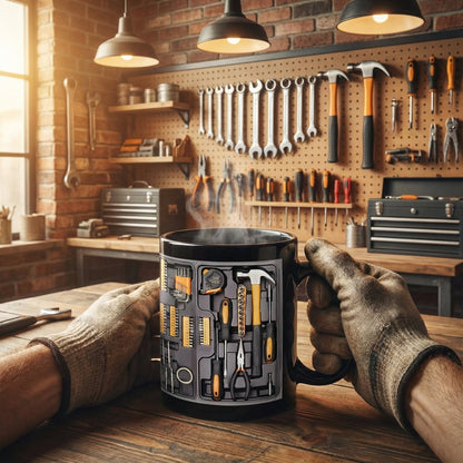 🎄Christmas Sale 50% OFF🎁Novelty Toolbox Coffee Mug for Stress-Free Home Calm Thoughtful Gift