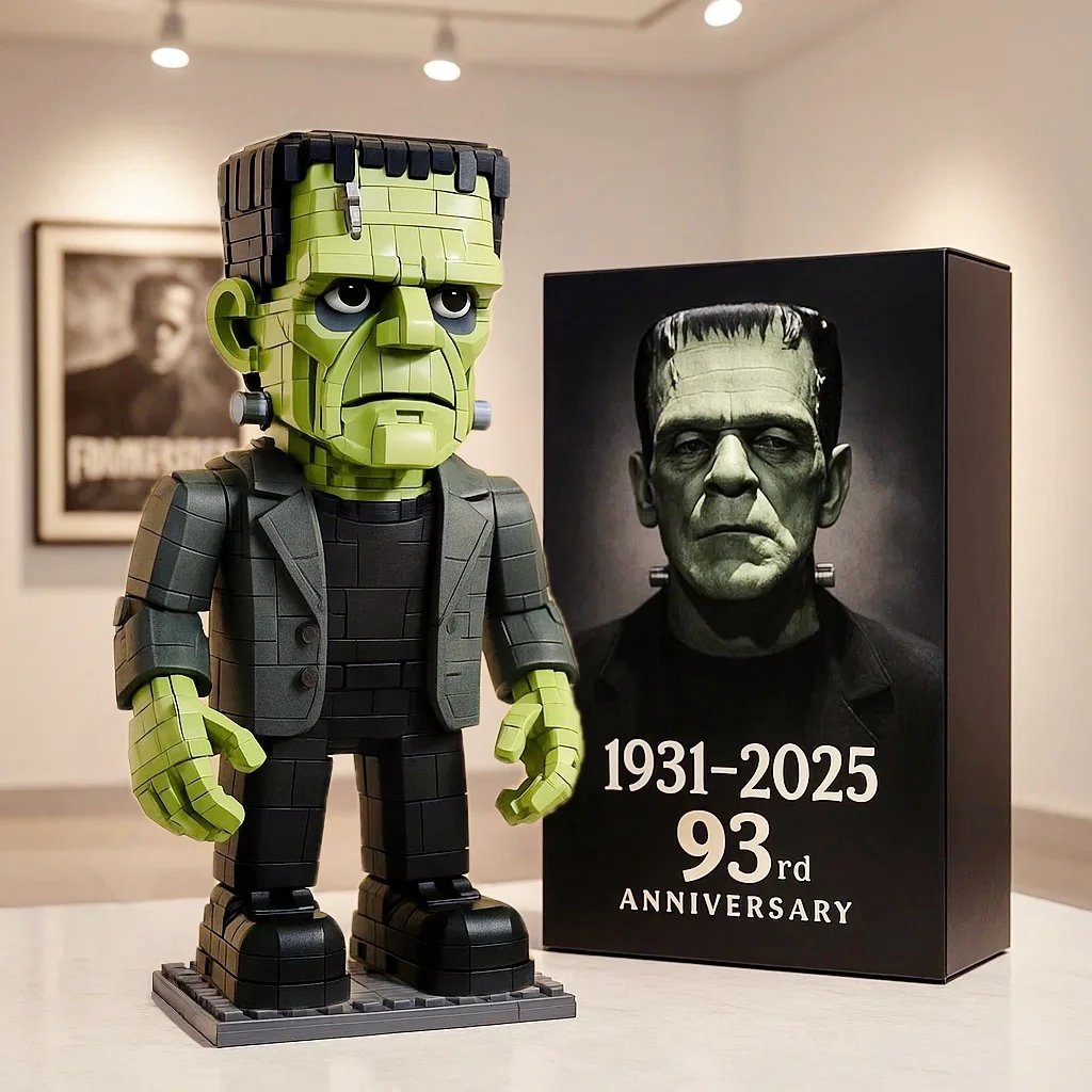 Frankenstein 93rd Anniversary Building Block Set