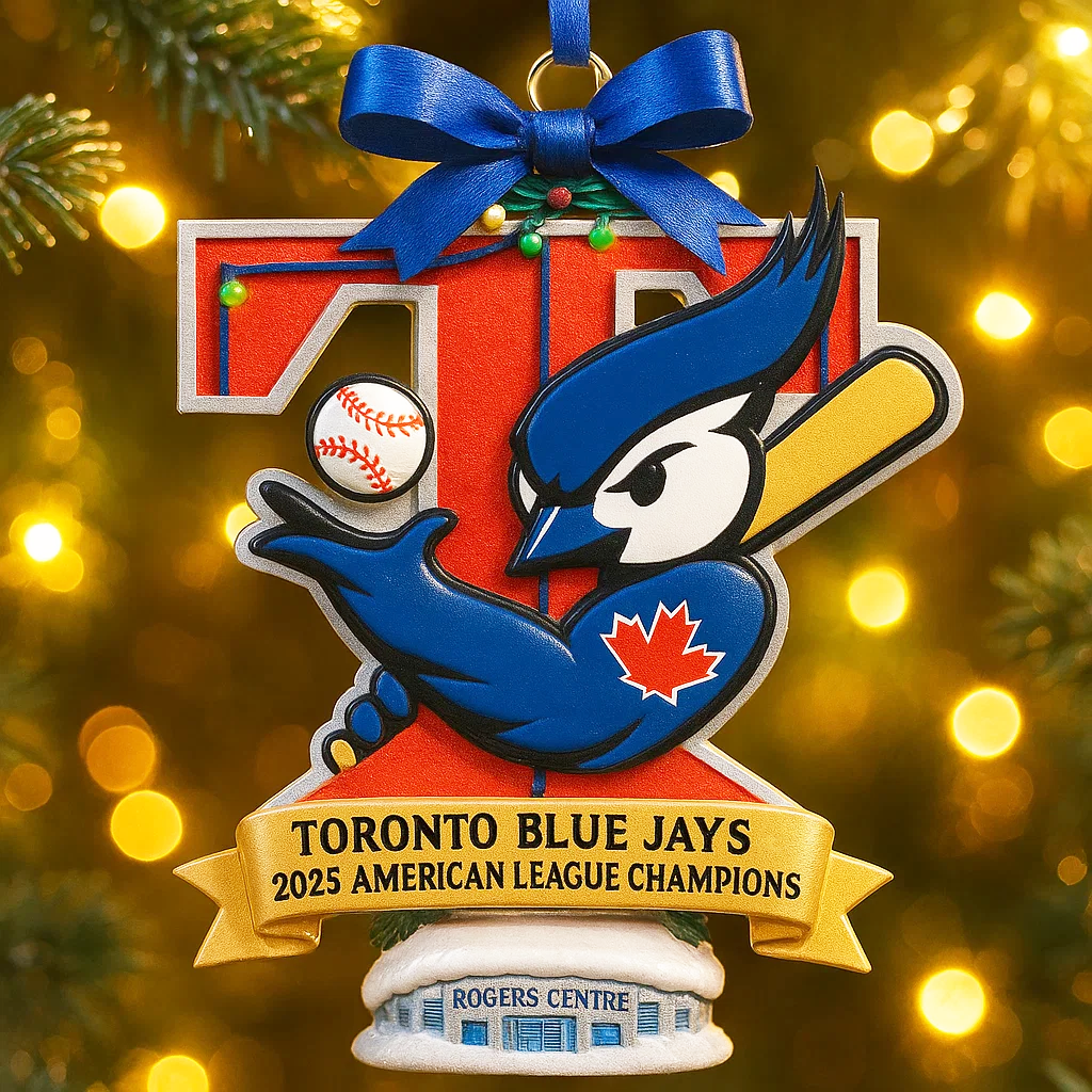 2025 Toronto Blue Jays American League Champions Holiday Keepsakes