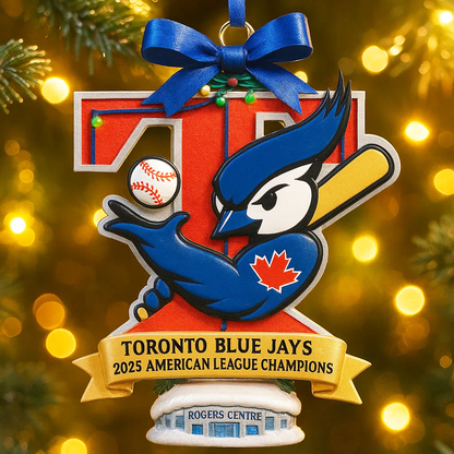 2025 Toronto Blue Jays American League Champions Holiday Keepsakes
