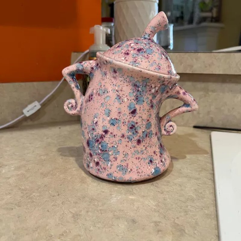 Handmade Canister With Attitude