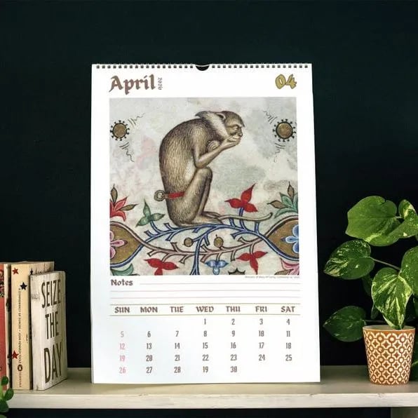 2026 Animals Wall Calendar