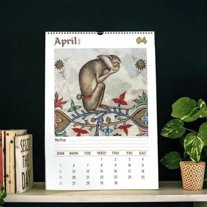 2026 Animals Wall Calendar