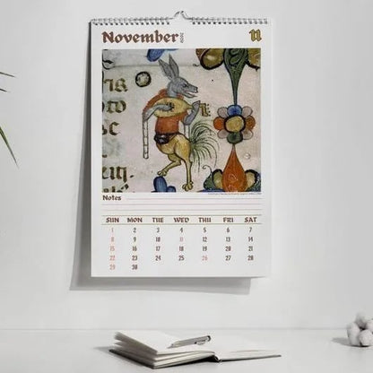 2026 Animals Wall Calendar