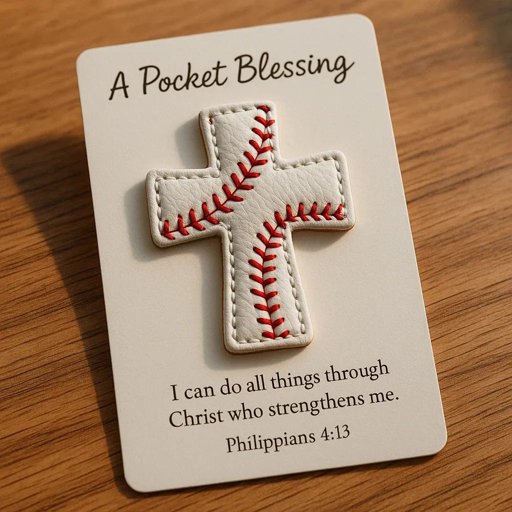 🥎A Pocket Blessing – Softball Cross Edition💌