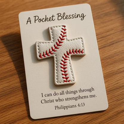 🥎A Pocket Blessing – Softball Cross Edition💌