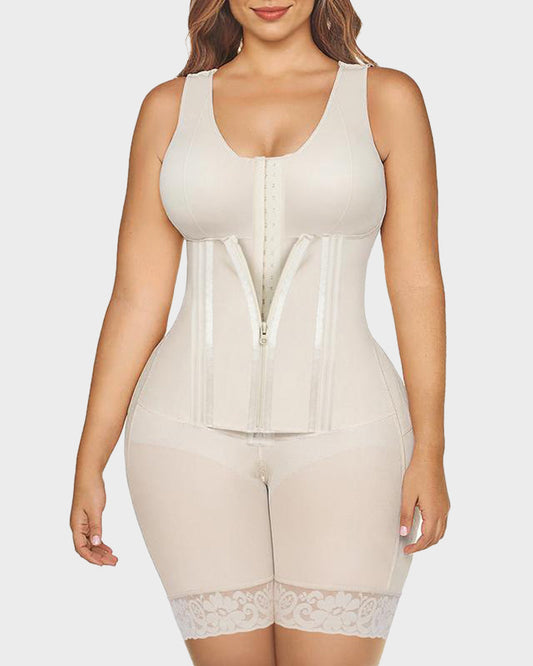 Double Tummy Control Full Body Shapewear