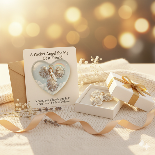 LAST DAY 50% OFF💖Handmade Pearl Angel Brooch