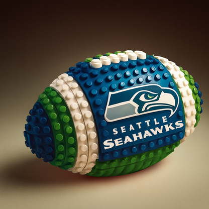 NFL Team Building Block Football Set DDT CTND