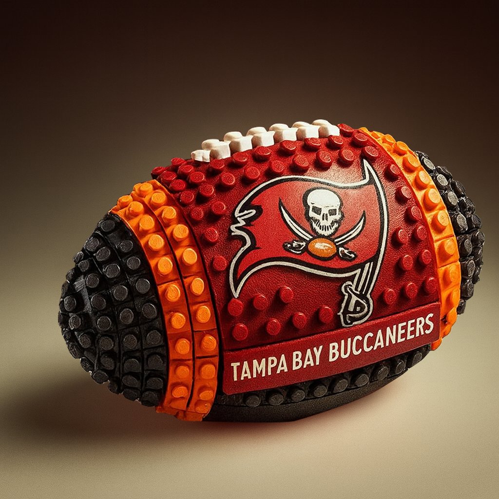 NFL Team Building Block Football Set DDT CTND