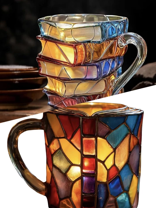 Christmas Limited Sale 49% OFF!!📚3D Painted Book Mug🍵