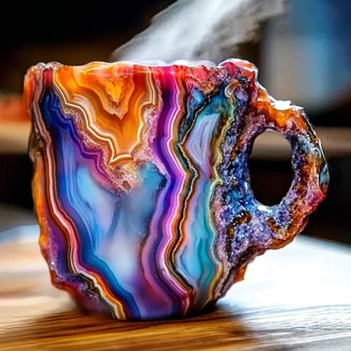 🎅Christmas Sale🎅Mineral Crystal Coffee Mugs☕