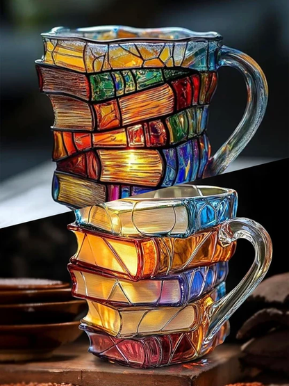 Christmas Limited Sale 49% OFF!!📚3D Painted Book Mug🍵