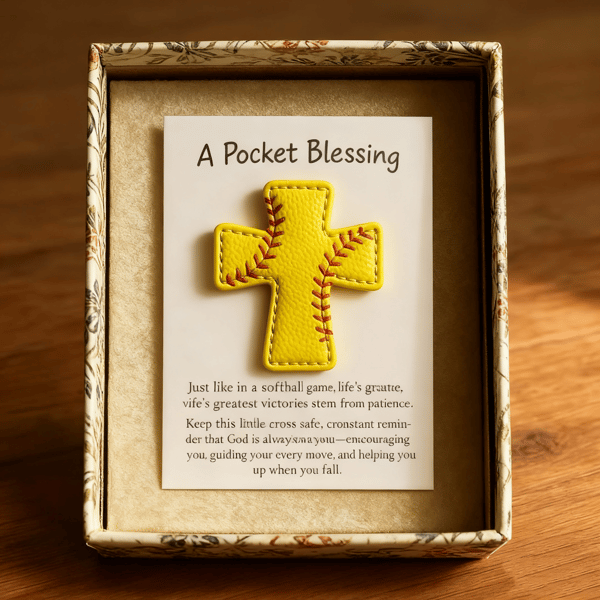 🥎A Pocket Blessing – Softball Cross Edition💌