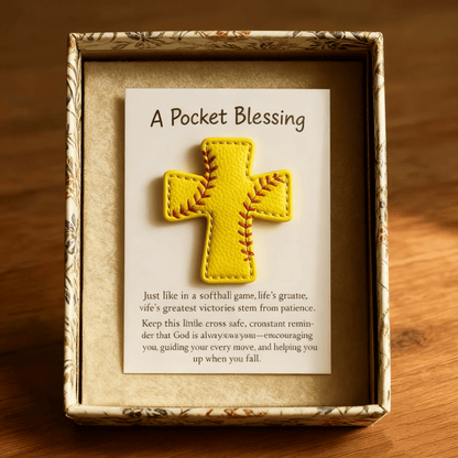 🥎A Pocket Blessing – Softball Cross Edition💌